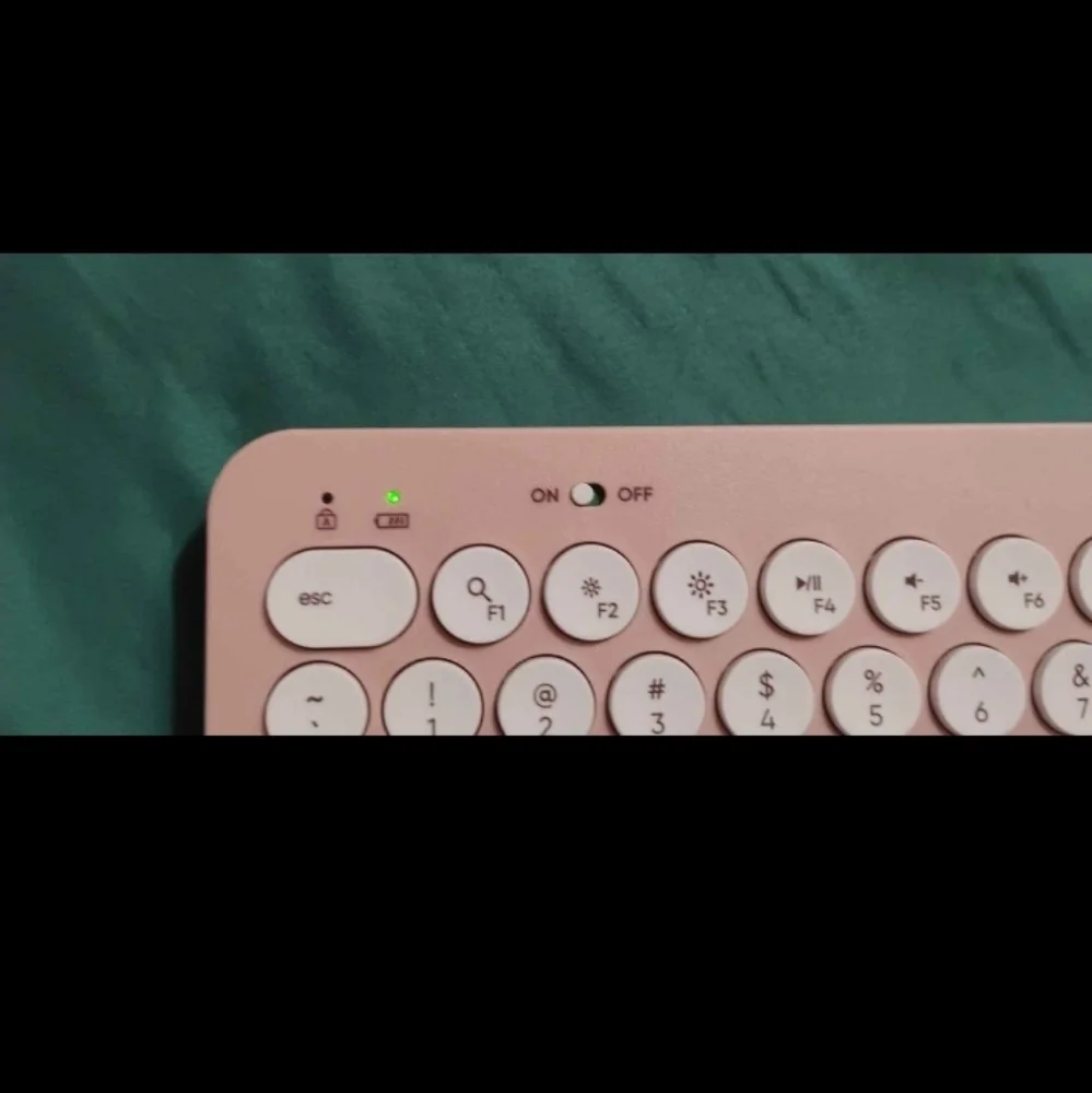 Pink Wireless Keyboard